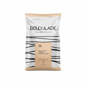 Baltasis (karamelizuotas) šokoladas BELCOLADE Amber CT 30% (2,5kg)
